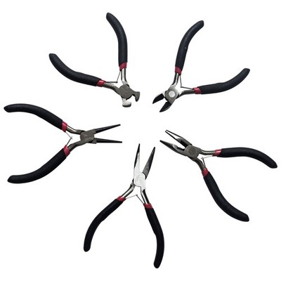 5pcs Jewelers Pliers Set Jewelry Making Beading Wire Wrapping DIY Tool Pliers