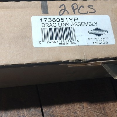 Briggs & Stratton Drag Link Assembly 1738051YP Black 2-Pack