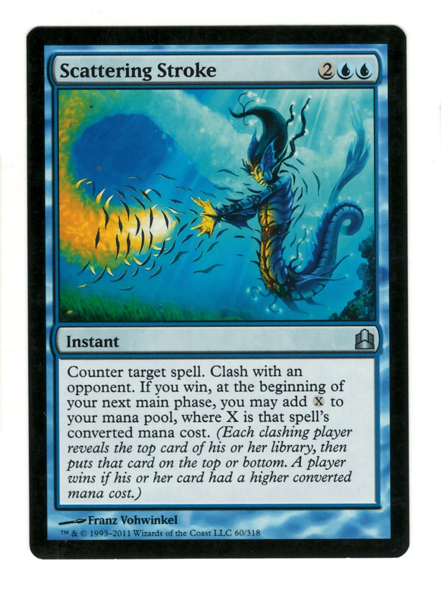 Scattering Stroke 60 Uncommon Commander Magic The Gathering Near Mint