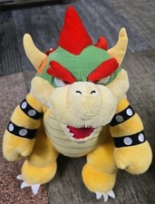 2021 Build-A-Bear Workshop Bowser Plush Nintendo Super Mario Koopa Stuffed CLEAN