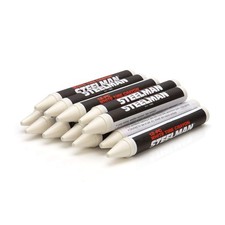 White Tire Marking Crayons for Mechanics, Marks Damage on Wet and Dry Tires, ...