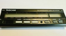 TASCAM TG-7 Guitar Bass Tuner/Metronome Black