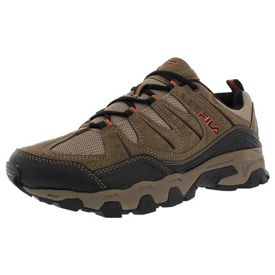 FILA Mens Outdoor Hiking Trail Athletic Running Shoes Brown  display picture 1