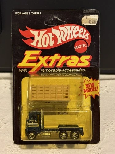 VINTAGE 1982 HOT WHEELS EXTRAS FORD STAKE BED TRUCK #4018