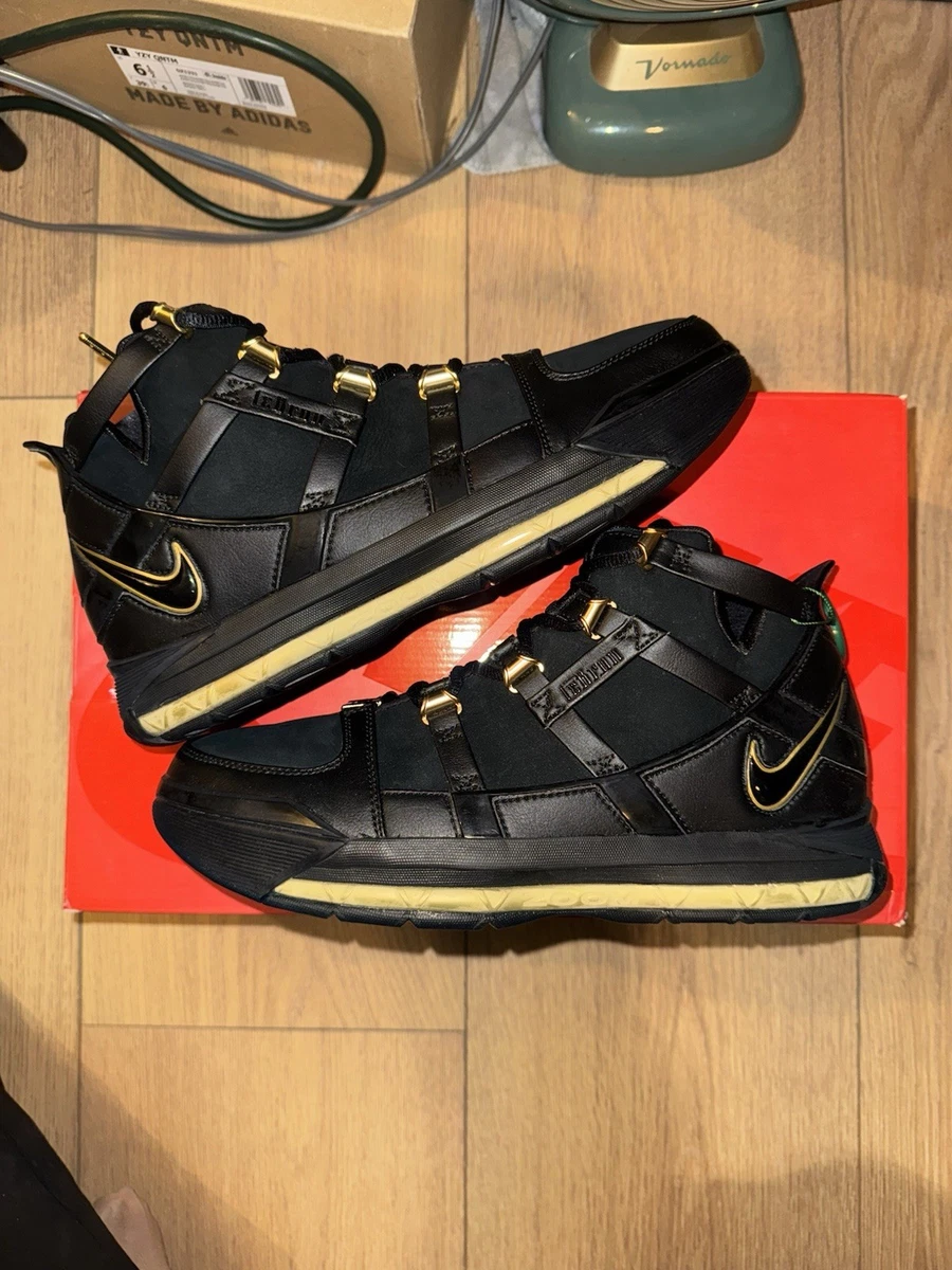 Nike Zoom LeBron 3 Metallic Gold for Sale | Authenticity