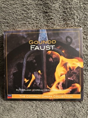 GOUNOD S Opera  FAUST (Sutherland, Corelli) /LISZT S Faust /RANDY NEWMAN S Faust