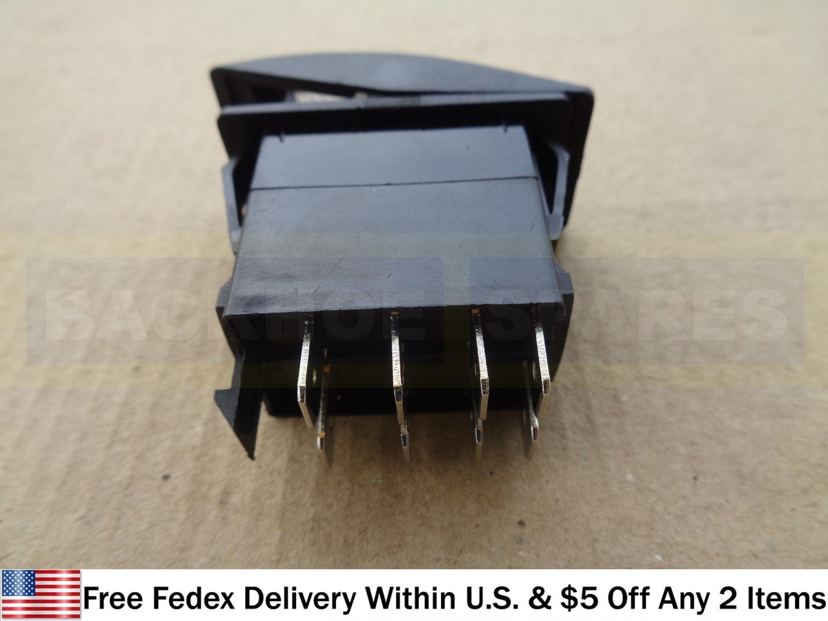 JCB PARTS - PANEL SWITCH, 12 V 8 PIN (PART NO. 701/60002) | eBay