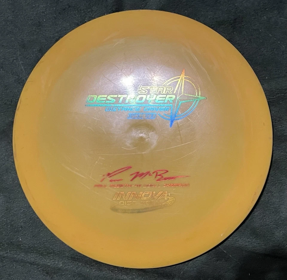 Innova Star Destroyer Paul McBeth 4x Campeón del Mundo Escrito 173g Foto 2 de 3