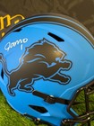 Jameson Williams Autographed Detroit Lions Full-Size Helmet COA — photo 1