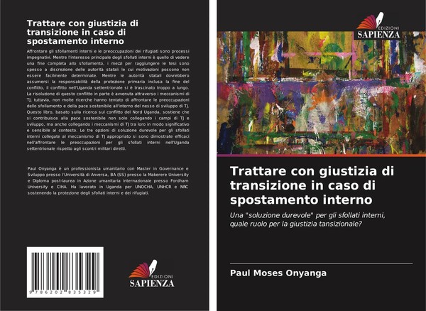 Paul Moses Onyanga | Trattare Con Giustizia Di Transizione In Caso Di...-image