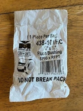 mueller industries flush bushing 3/4” x 1/2” 438-101hc