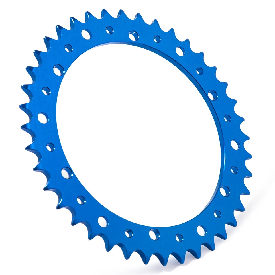 520 Pitch 15T Steel 40T Aluminum Sprocket Chain Kit for Yamaha WR400 TT500 Blue - Изображение 2 из 4