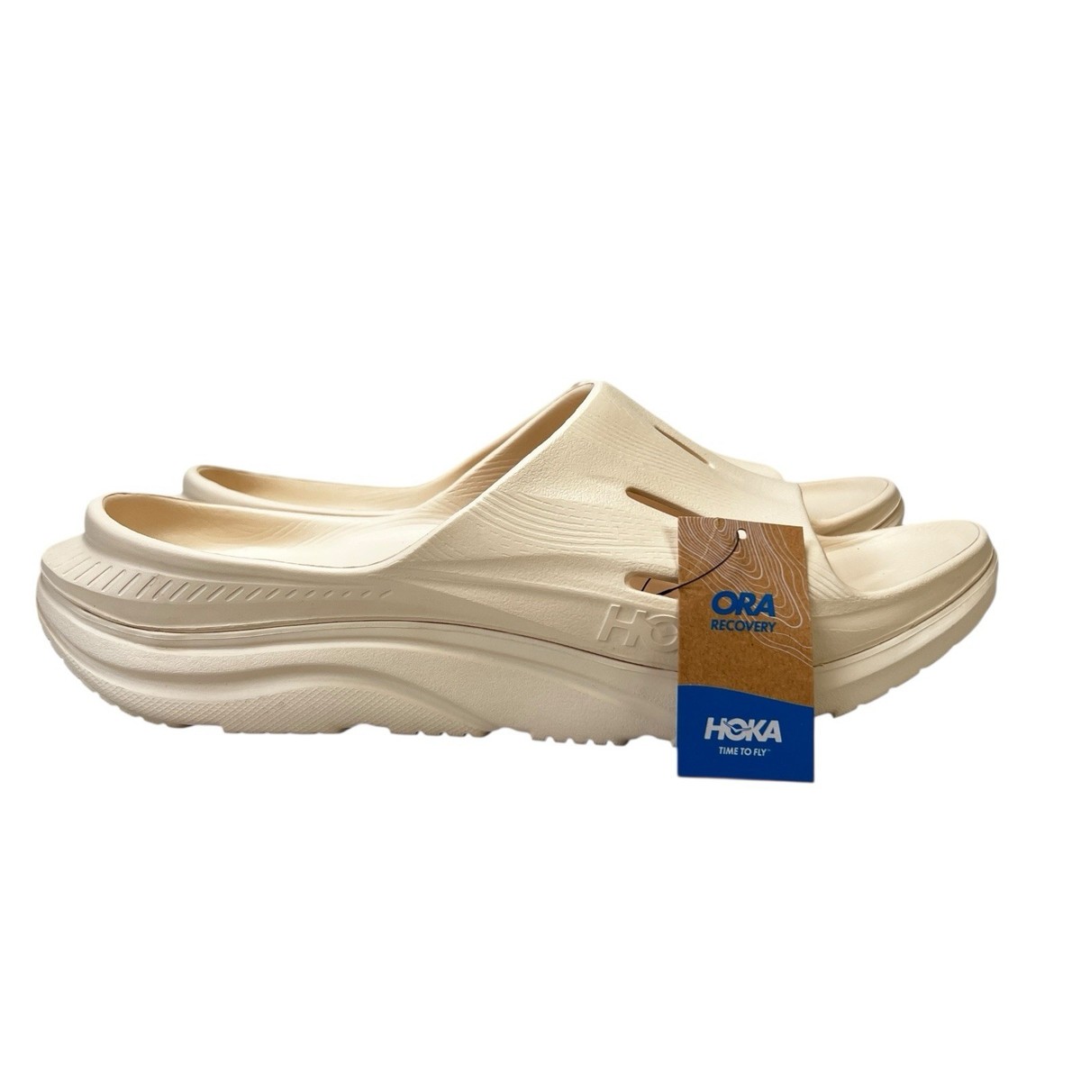 Hoka Ora Recovery Slide 3 Vanilla Slides Men display picture 1