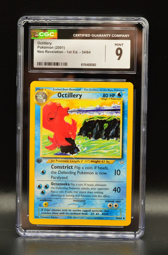 Octillery (1st Edition) graded CGC 9 for sale on eBay
