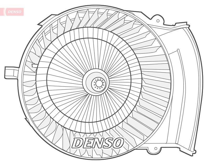 Pulseur d'air DENSO DEA07021 haute performance pour Jumpy 2