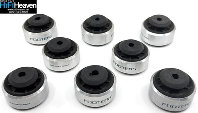 Monster Cable Footers - Acoustic Speaker Spike Isolation Feet (8 Pieces)