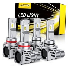 LED Fog Light Bulbs, 9005/HB3 9006/HB4, 30000ML Super Bright, Mini 9005 9006
