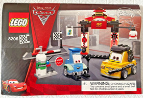 Lego Cars Tokyo Pit Stop 8206 - Set with Manual