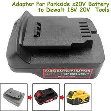 Battery Converter Adapter For Parkside X20V Team to Dewalt XR DCB 18V 20V Tools