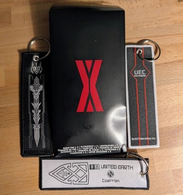 DAEMON X MACHINA TITANIC SCION Collectors Edition set of 3 flight keychains, NEW