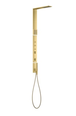 hansgrohe AXOR ShowerComposition Duschpaneel, mit Thermostat, Kopfbrause