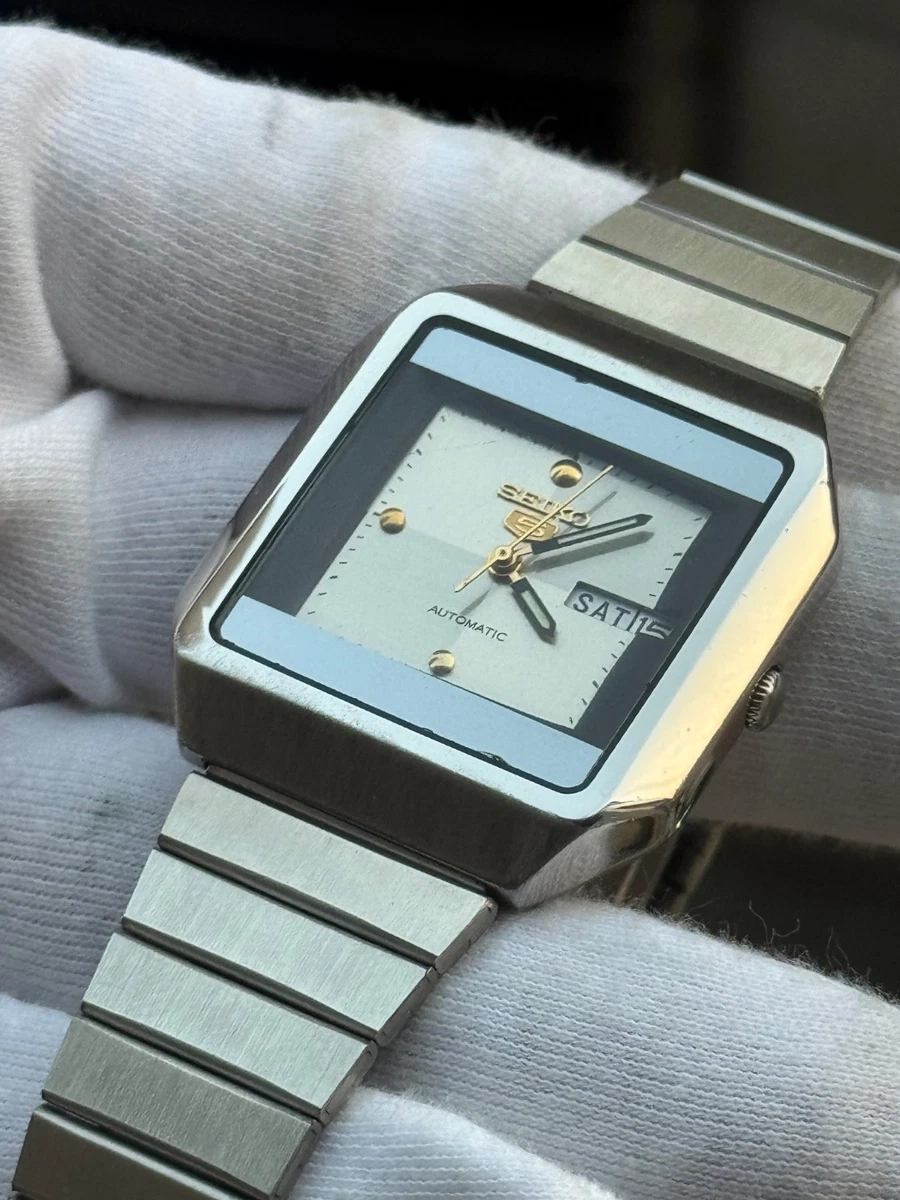 Seiko 5 Mechanical (Automatic) Square Wristwatches for sale - eBay
