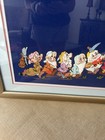 Vintage Walt Disney Snow White & The Seven Dwarfs Large Framed Stitched 37”x 25” — photo 6