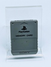 Playstation 1 PS1 Official OEM 15 Block Memory Card SCPH-1020 TESTED US SELLER