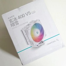 Deepcool AG400 WH ARGB White CPU Cooler Support Intel LGA & AMD AM4/AM5