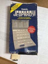 Pressman Games to Go 1990 Travel Jeopardy! Bo...