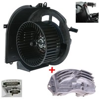 Newparts LüFtergebläSe Vorne FüR BMW X5 X6 150Mm 4 Pole 12V 64119229658