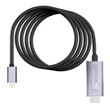 6.56ft HDMI to TYPE-C HD Audio Video Capture Card Cable Game Live USB-C Adapter