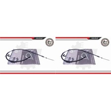 2x ESEN SKV Handbremsseil Seilzug Feststellbremse für Citroën C4 II B7 1.6