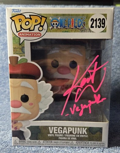 DRAGON BALL Z - VEGAPUNK - #2139 - FUNKO POP - SIGNED BY KENT WILLIAMS - OCCM