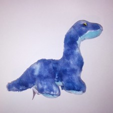 Aurora Blue Dinosaur Brachiosaurus Plush Stuffed Animal Kids Toys Pretend Play