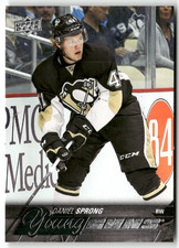 Daniel Sprong 2015-16 Upper Deck Young Guns Rookie Card #226 Pittsburgh Penguins. rookie card picture