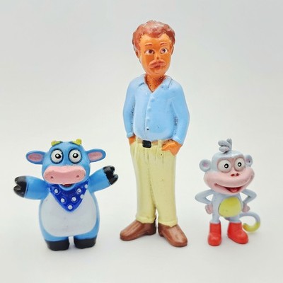Mattel Viacom DORA THE EXPLORER Figuren BENNY BULL & COLE ENRILE MARQUEZ & BOOTS