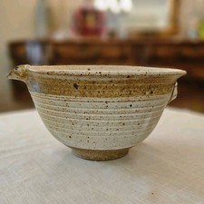 Vintage Studio Art Pottery Batter Mixing Bowl...