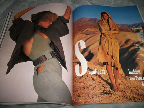 VOGUE MAGAZINE March 1985 40TH BIRTHDAY GIFT Vintage 1980s Fashion Lindbergh UK - Picture 14 of 24
