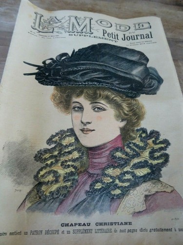 LA MODE DU Petit Journal. Année 1901, Numéro 47 EUR 6,00 - FR