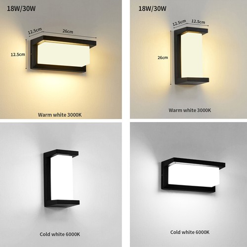 Extra Large LED Outdoor Wall Light Waterproof IP65 Radar Motion Sensor Led Light - Picture 4 of 20