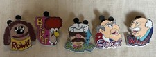 Disney Trading Pin 2007 Hidden Mickey The Muppets Pins Set Of 5