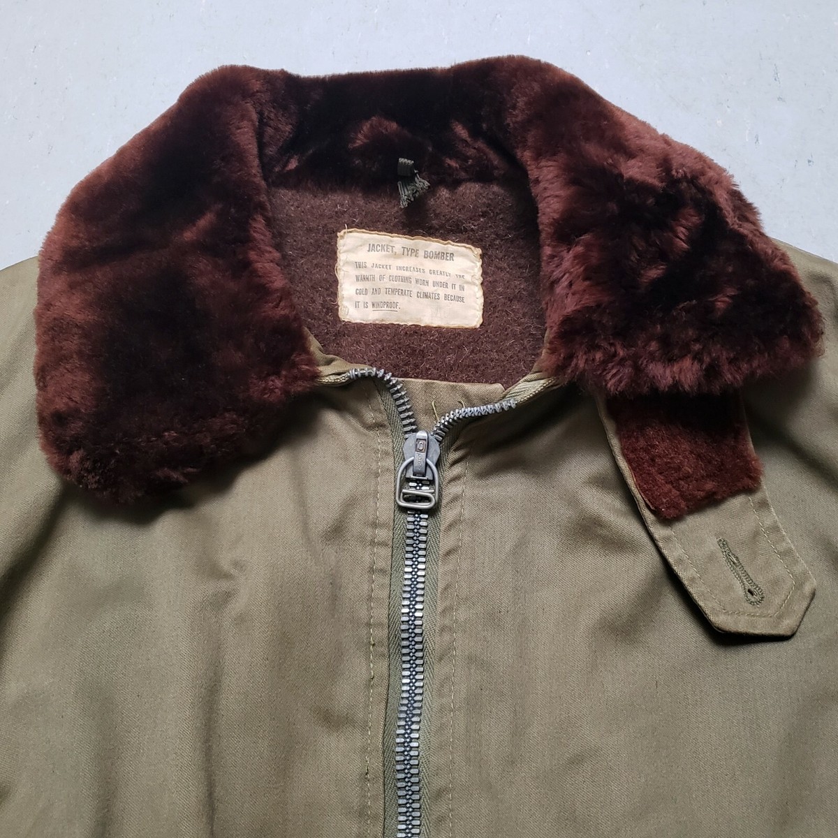 ジャケット・アウター made in O.M.S B-15 miritary JACKET es Original British military WBC tactical jacket olive