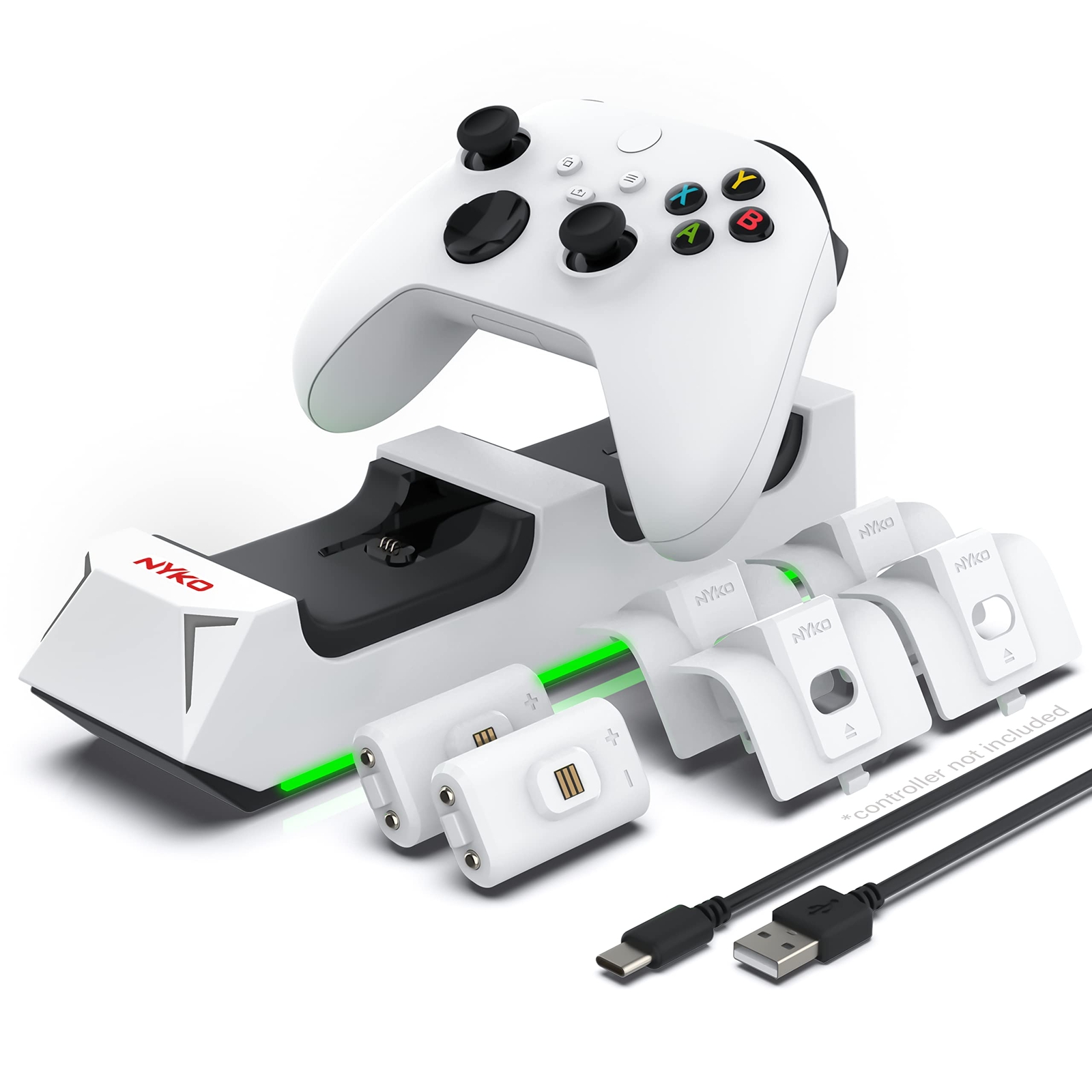 Dual Xbox Series X|S Controller Charging Station for 2 Controllers-image