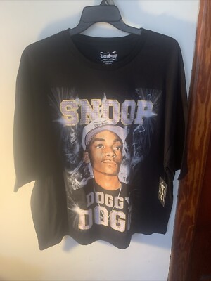 Snoop Doggy Dogg Tシャツ 2XL Black Men's 2XL Snoop Doggy Dogg Graphic T-Shirt,-Dogg Supply