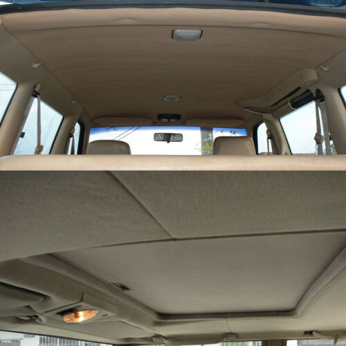 Headliner Material Suede Fabric Car Roof Liner Replace Upholstery US - Picture 9 of 29