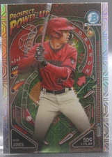 Druw Jones (Diamondbacks/RC) - 2024 Bowman Chrome Prospect Power Up Mojo Refract