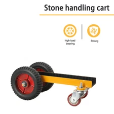 Stone Handling Truck Marble Handling Trolley Four-Wheeled Loading Vehicle 500KG