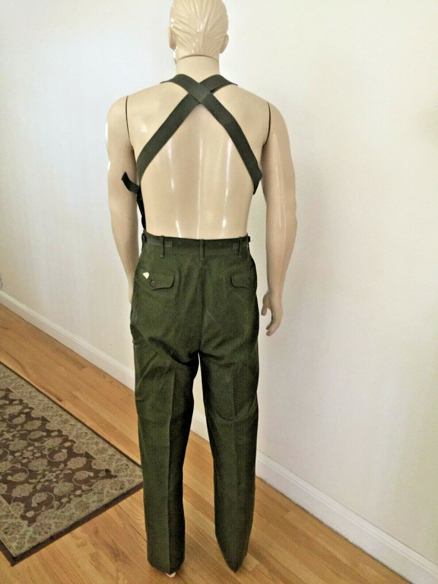 UNISSUED ARMY M1951 WOOL COLD WEATHER FIELD PANTS (SMALL LONG) W