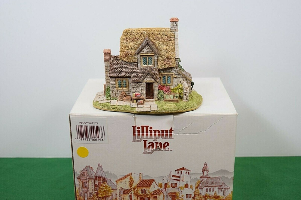 リリパットレーン　Penny Sweets Lilliput Lane Village Shops - Penny Sweets - Mint in